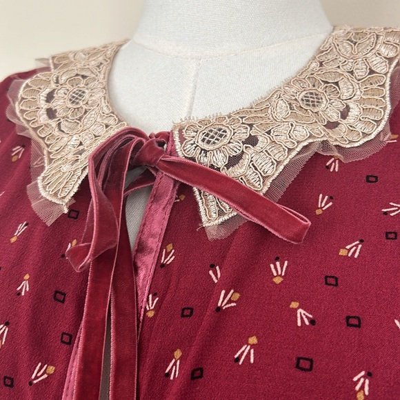 FREE PEOPLE Delfina Mini Dress Size medium - Picture 10 of 15